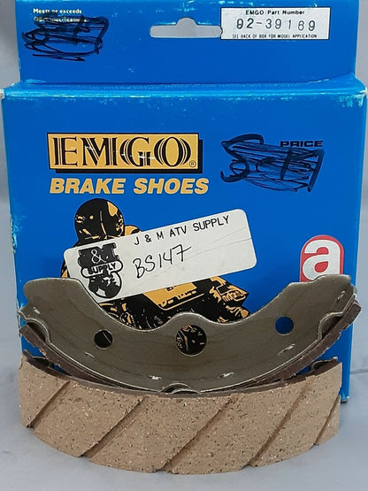 NEW EMGO BRAKE SHOES 92-39169
