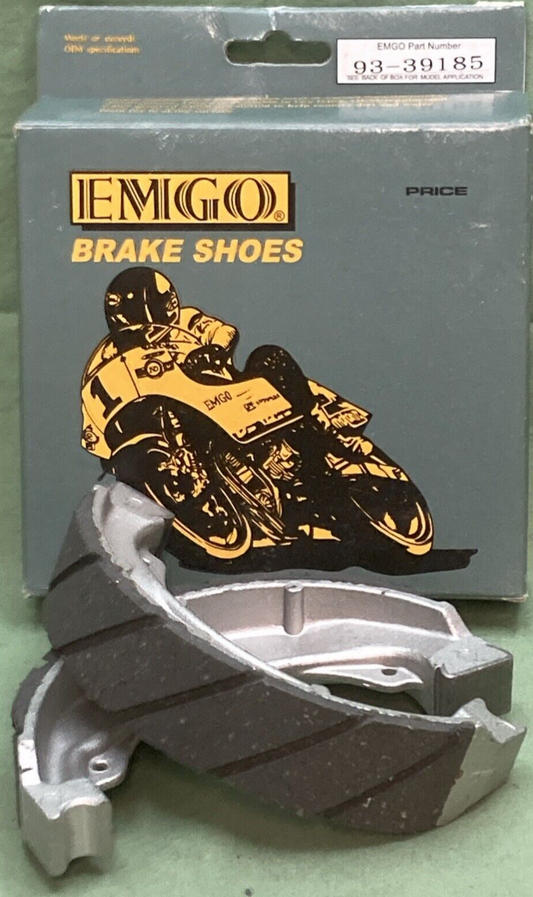 NEW EMGO REAR BRAKE SHOES 93-39185 HONDA RECON SPORTRAX TRX250