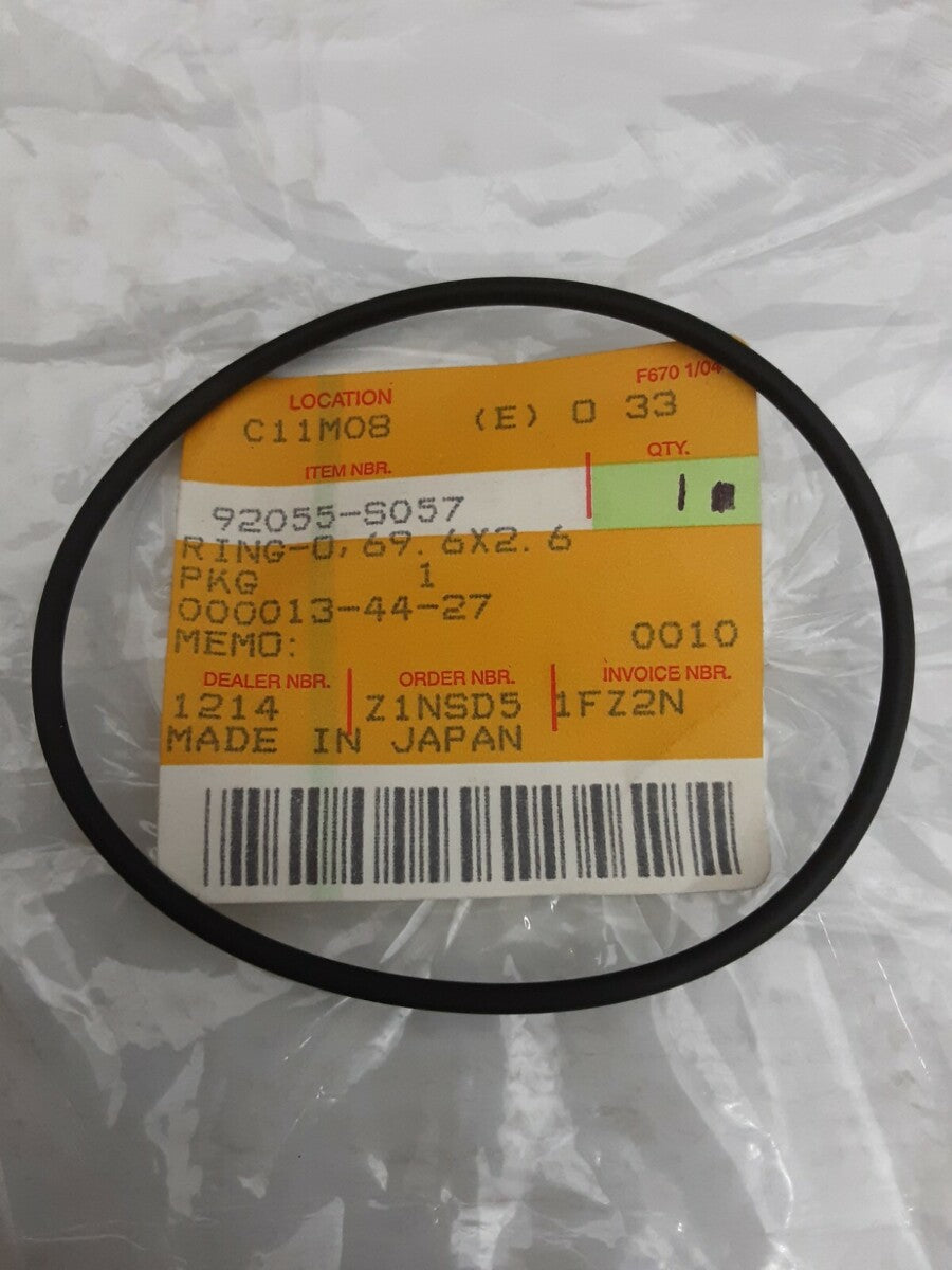 NEW KAWASAKI 92055-S057 RING-O, 69.6X2.6 KSF400 KLX400