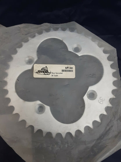NEW J&M SP140 REAR SPROCKET 39 TEETH