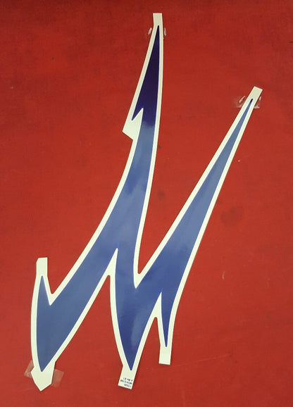 NEW GENUINE HONDA 17535-MCH-G10ZA Blue Stripe A R Type 1 2006 VTX1800F2