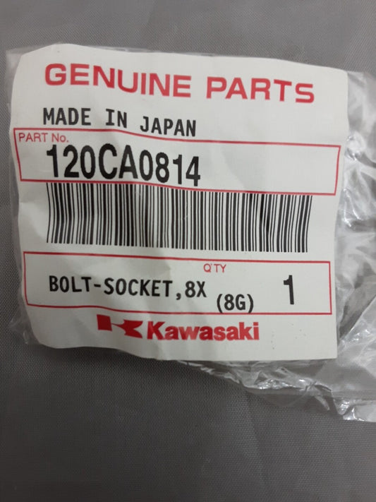 NEW GENUINE KAWASAKI 120CA0814 QTY 2 BOLT-SOCKET Voyager ZN1300 Bayou KLF185