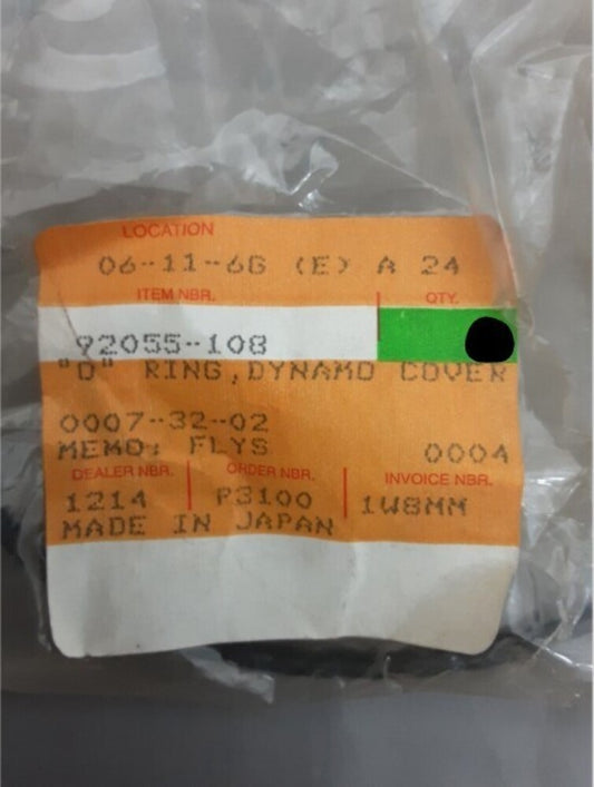 NEW GENUINE KAWASAKI 92055-108 O-RING,DYNAMO COVER KZ250 KZ200 KZ305 KLT250