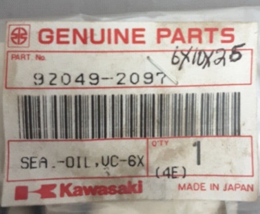 NEW GENUINE KAWASAKI 92049-2097 SEAL-OIL Mule KAF540 KAF300 KAF620 1993-2020