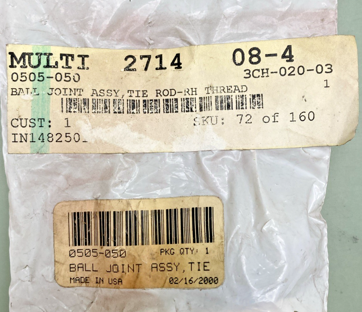 NEW GENUINE ARCTIC CAT 0405-082 Rt Tie Rod Ball Joint Kit ATV 300 400 454 500