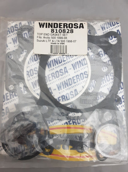NEW WINDEROSA 810828 ARCTIC CAT TOP END GASKET SET 500 1999-07