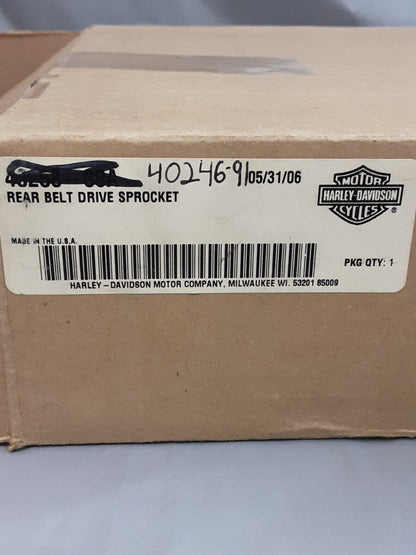 NEW GENUINE HARLEY DAVIDSON 40246-91 SPROCKET PULLEY 1 1/4“ Sportster (OUTRIGHT)