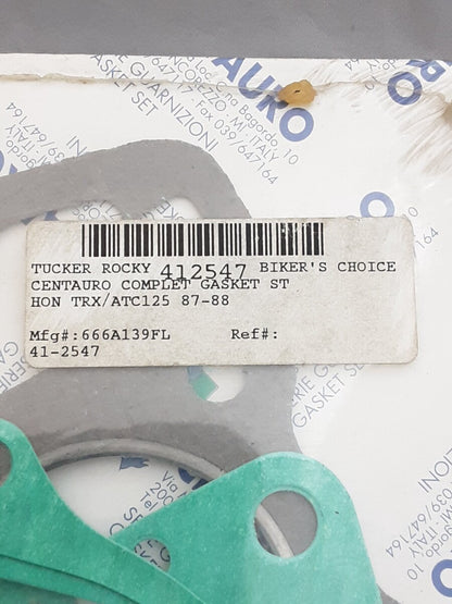 NEW CENTAURO 666A139FL HONDA COMP. GASKET SET TRX/ATC125 1987-88