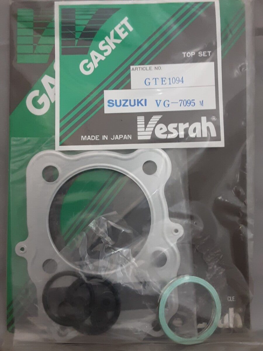 NEW VESRAH VG-7095M SUZUKI TOP END GASKET KIT LT250 LT-F4WDX (M/N/P) 1991-93