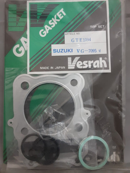 NEW VESRAH VG-7095M SUZUKI TOP END GASKET KIT LT250 LT-F4WDX (M/N/P) 1991-93