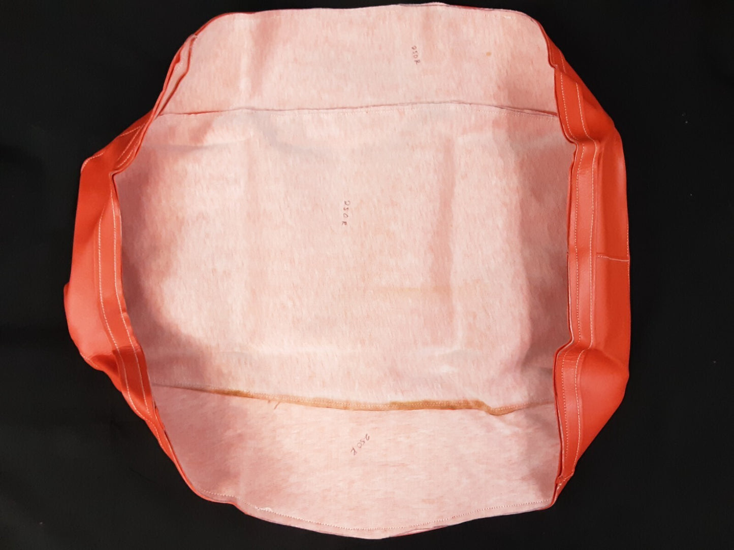 NEW WIDE OPEN AM319 HONDA ATC250R SEAT COVER ORANGE 83-84