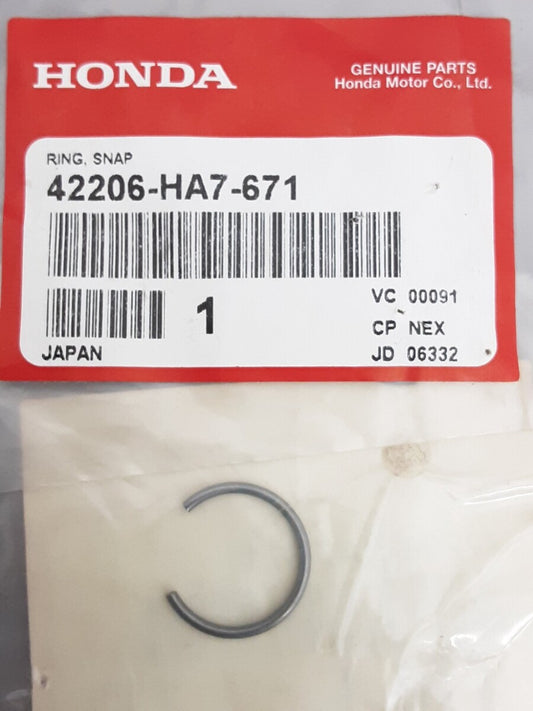 NEW GENUINE HONDA 42206-HA7-671 RING, SNAP FOURTRAX TRX300 FOREMAN TRX400