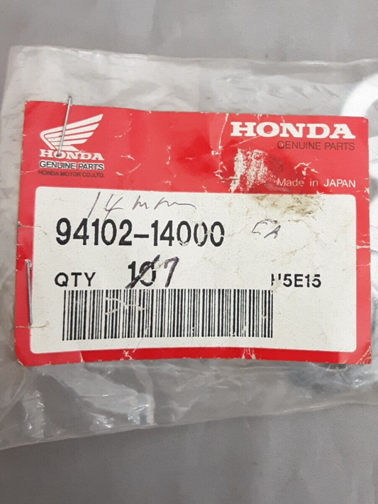 NEW GENUINE HONDA 94102-14000 QTY7 WASHER PLAIN 14MM HAWK CB400 SS-CBX CM185