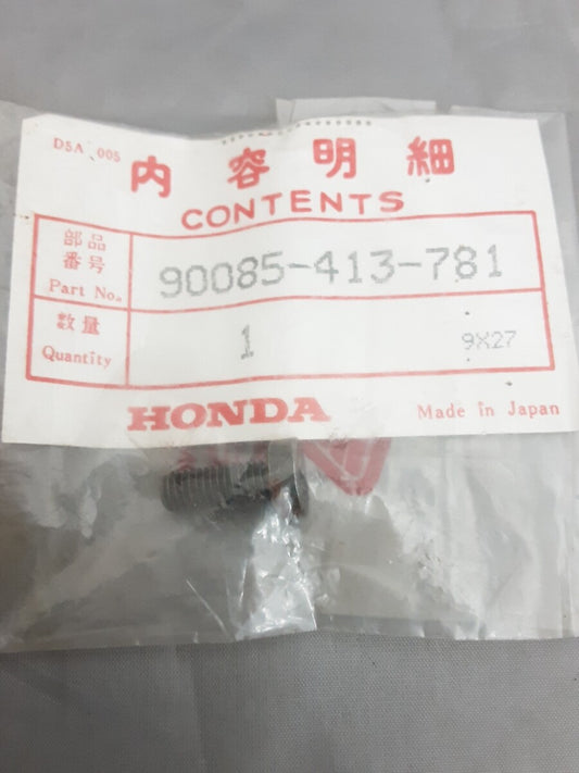 NEW GENUINE HONDA 90085-413-781 BOLT, SOCKET CB650 HONDAMATIC CM400 HAWK CB400