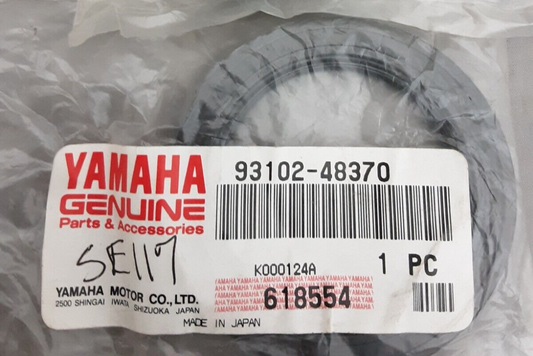 NEW GENUINE YAMAHA 93102-48370 QTY2 OIL SEAL WARRIOR YFM350 1987-04