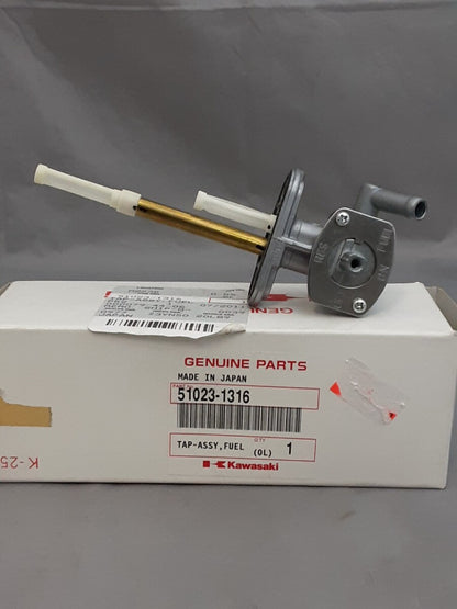 NEW GENUINE KAWASAKI 51023-1316 TAP ASSEMBLY, FUEL Prairie KVF400 A1,A2,B1 97-98