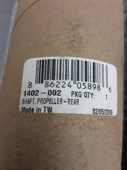 NEW GENUINE ARCTIC CAT 1402-092 Shaft, Propeller TRV400 700s 550s TRV700 TRV550