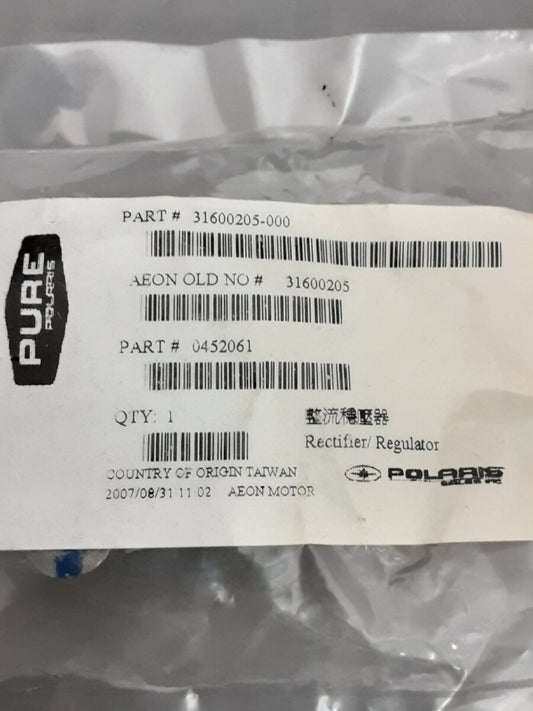 NEW GENUINE POLARIS 0452061 REGULATOR VOLTAGE Scrambler Sportsman Predator 01-06
