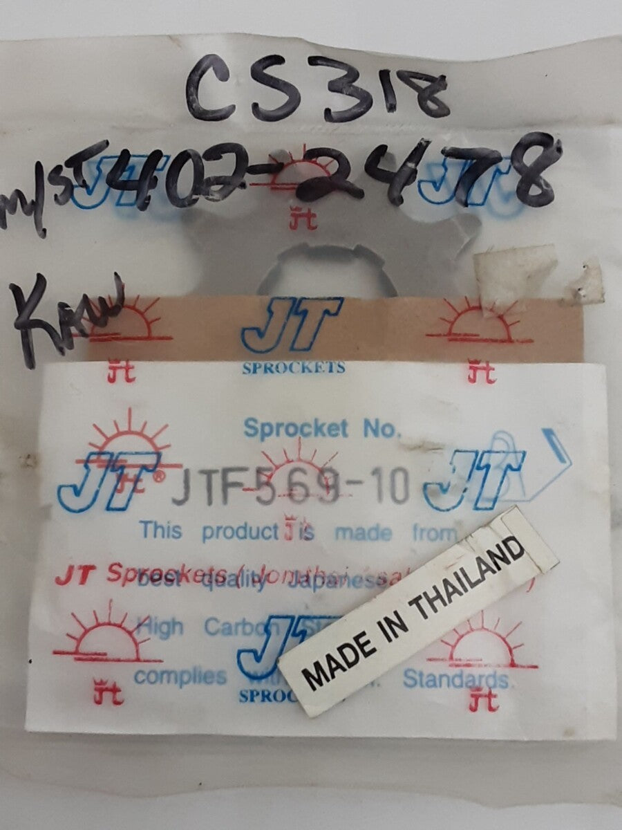 NEW JT KAWASAKI JTF569-10 10T Steel Front Sprocket KDX200 KDX250 KL250 KLX250