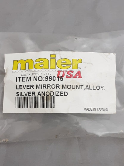 NEW MAIER 99015 MIRROR MOUNT FOR 7/8 BARS WITH 31mm HOLE CENTER 10 X1.25 (A-8)