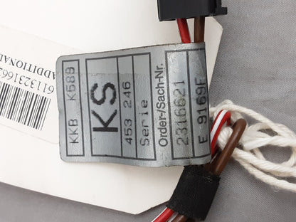 NEW GENUINE BMW 61132316621 ADDITIONAL PLUG SOCKET LEAD 89V2 259T 89V3 K41