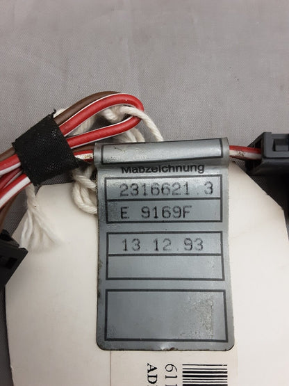 NEW GENUINE BMW 61132316621 ADDITIONAL PLUG SOCKET LEAD 89V2 259T 89V3 K41