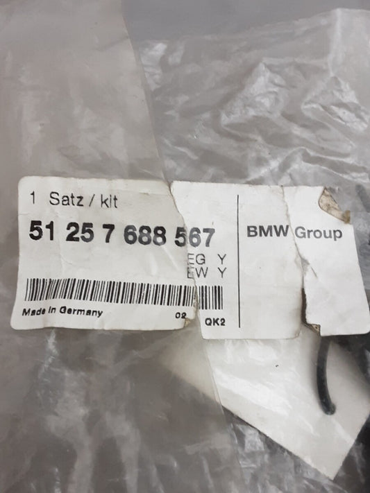 NEW GENUINE BMW 51257688567 LOCKS SET CASE/TOP CASE K25 K72 K255