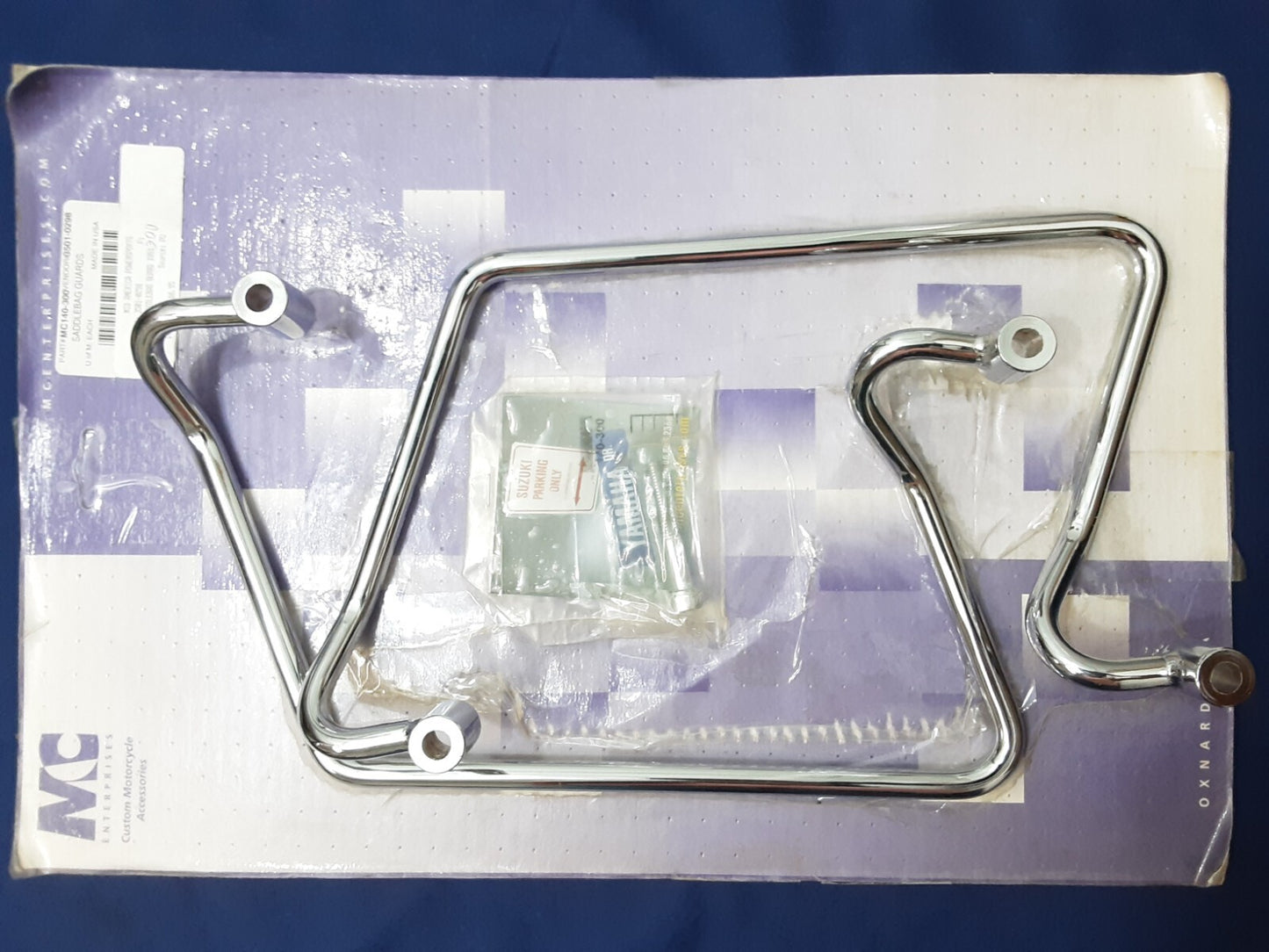 NEW MC ENTERPRISES MC140-300 SADDLEBAG GUARDS XVS1300