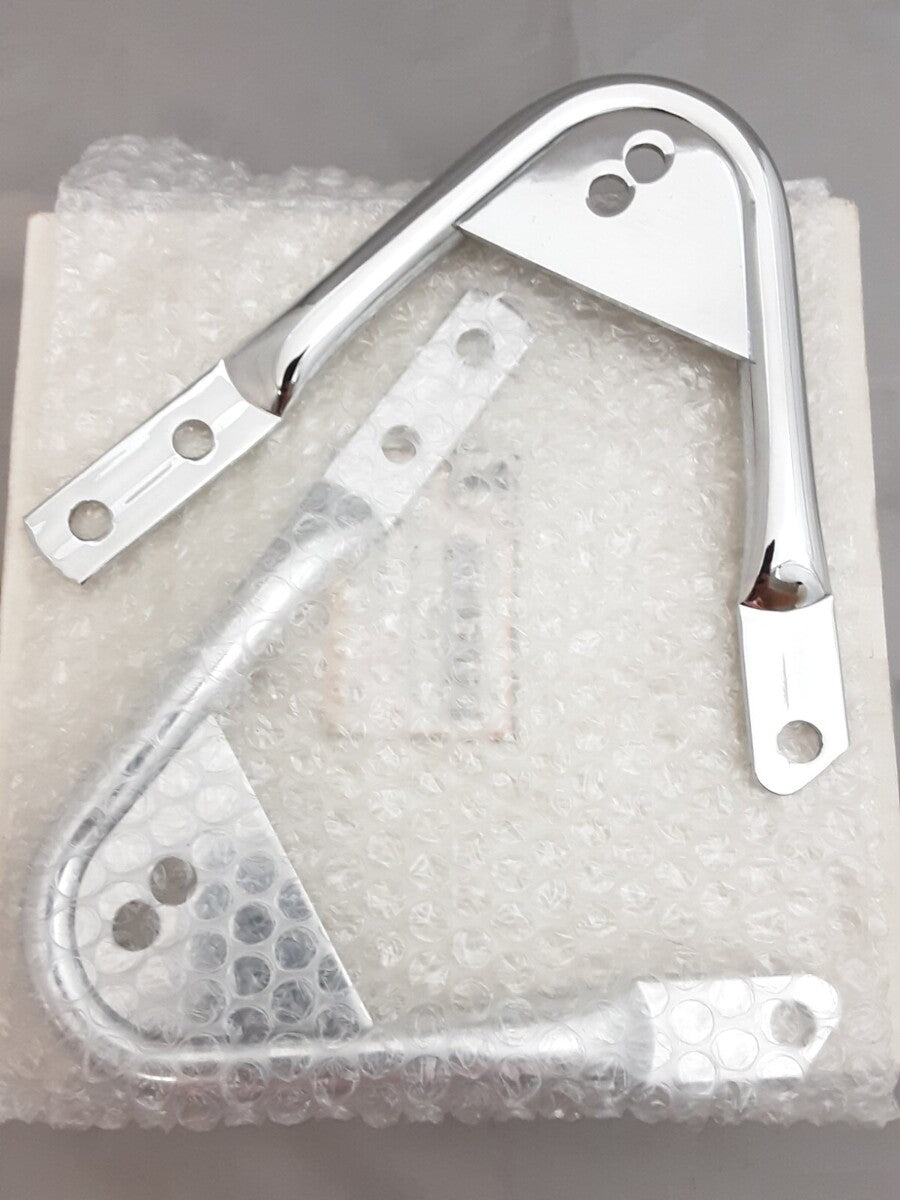 NEW V-TWIN 50-1513 REAR DETACHABLE DOCKING HARDWARE CHROME FLT 97-08 !BARS ONLY!