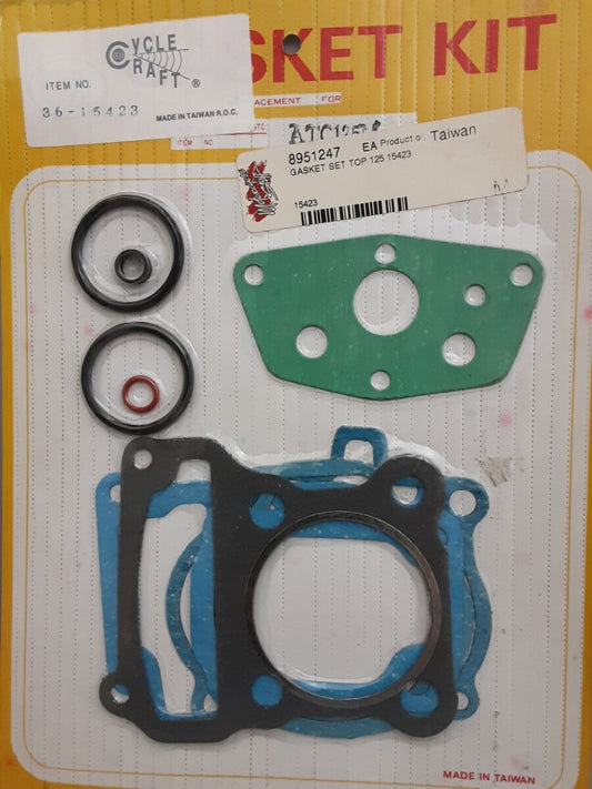 NEW CYCLE CRAFT 36-15423 TOP END GASKET SET HONDA  ATC125
