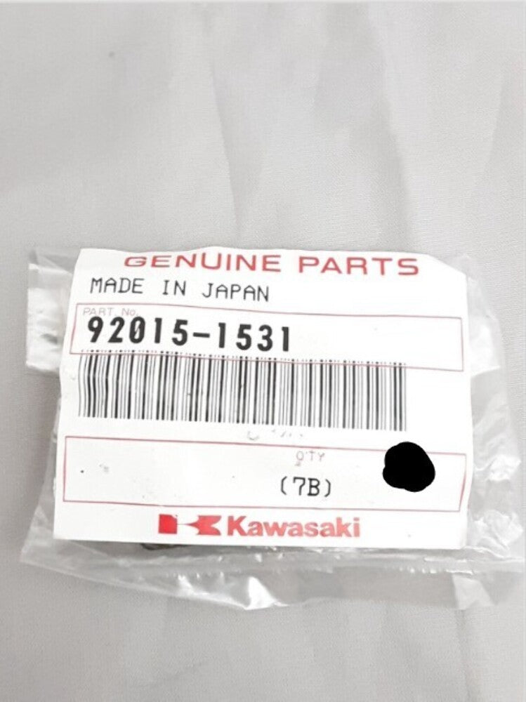 NEW GENUINE KAWASAKI 92015-1531 QTY3 NUT CLAMP 6MM KLF300-A1 KLF300-A2 1986-2020