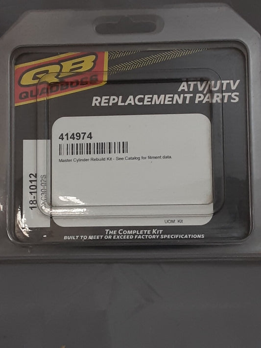 NEW QUAD BOSS 18-1012 MASTER CYL. REBUILD KIT HONDA Foreman TRX400 TRX450