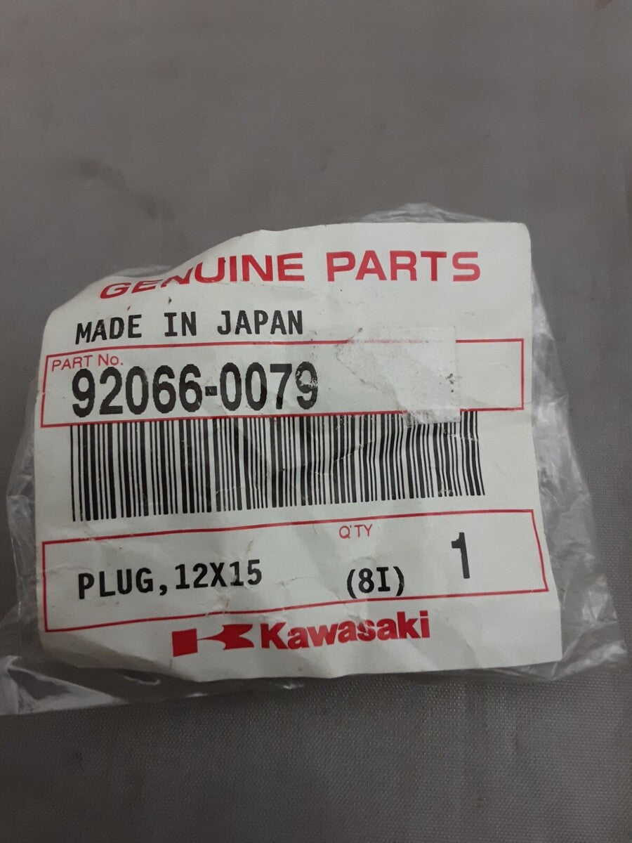 NEW GENUINE KAWASAKI 92066-0079 QTY3 PLUG 12X15 ZX1400-A6F 2006-2020