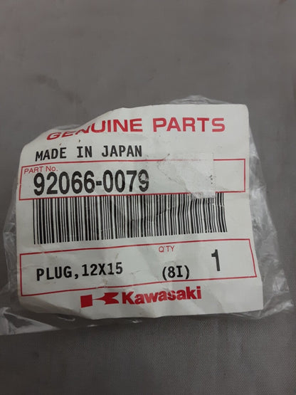 NEW GENUINE KAWASAKI 92066-0079 QTY3 PLUG 12X15 ZX1400-A6F 2006-2020