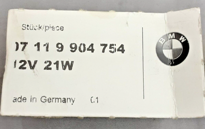 NEW GENUINE BMW 07119904754 TURN SIGNAL LIGHT BULB