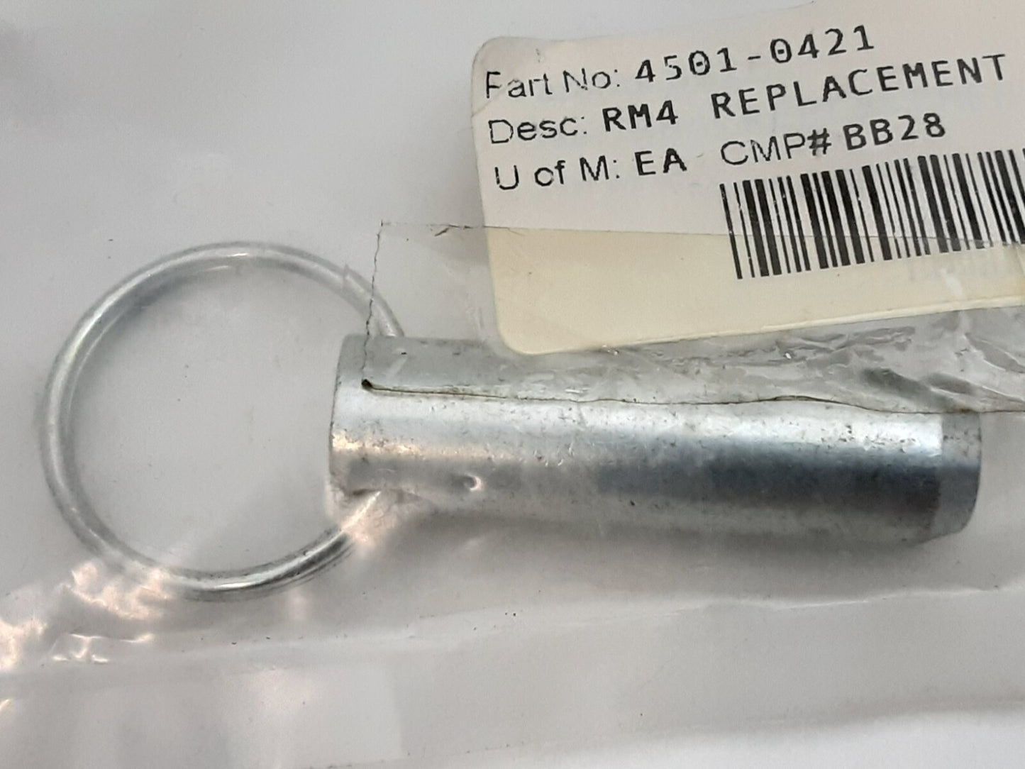 NEW MOOSE 4501-0421 REPLACEMENT HITCH PIN RM4 Rapid Mount Plow System