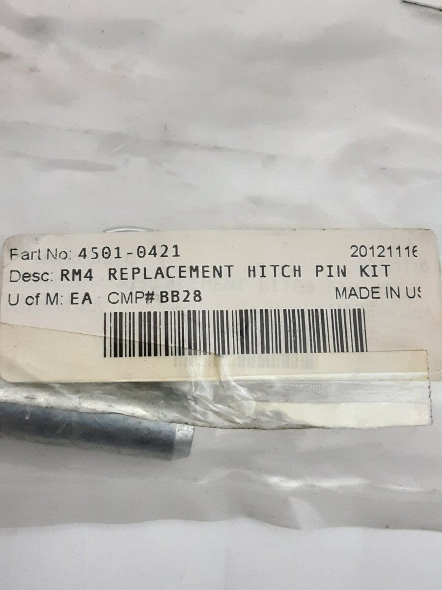 NEW MOOSE 4501-0421 REPLACEMENT HITCH PIN RM4 Rapid Mount Plow System