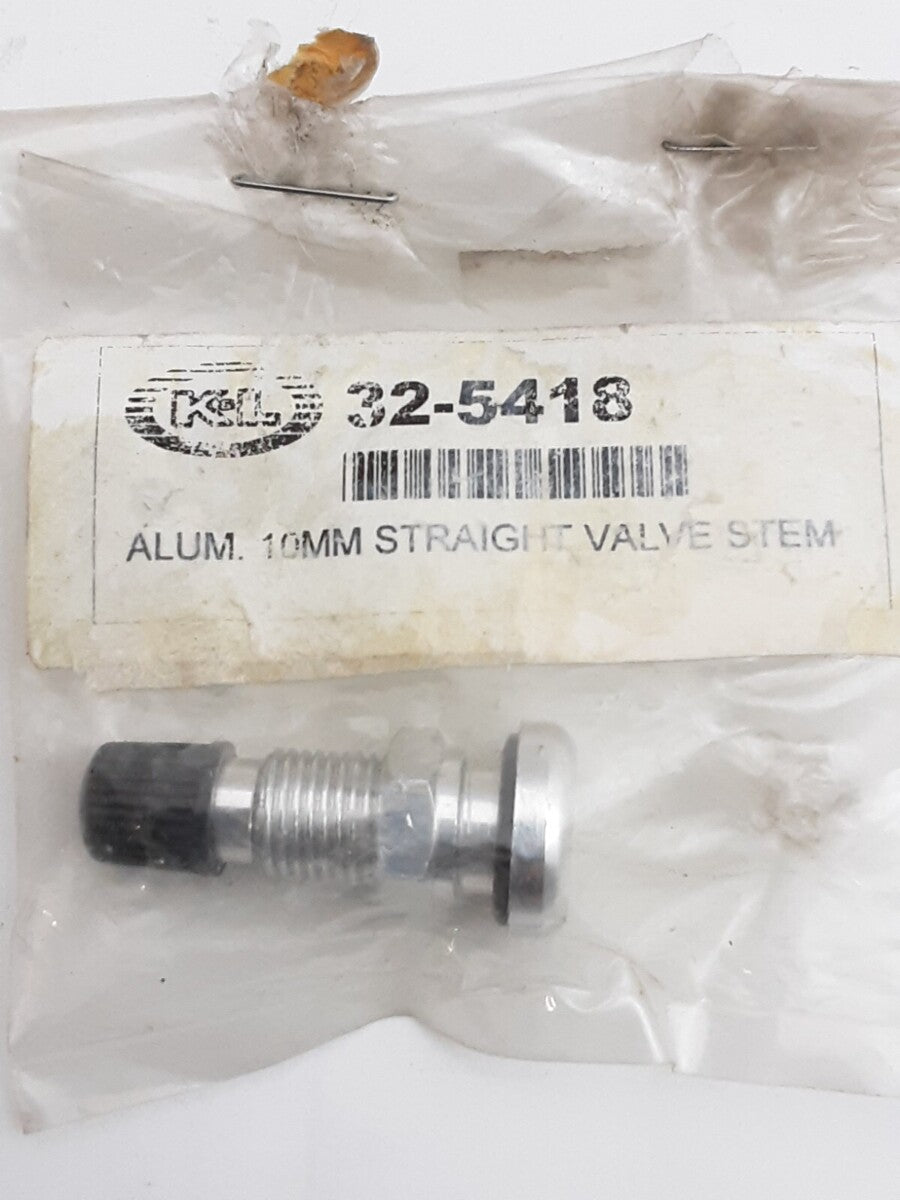 NEW K&L 32-5418 ALUM.10MM STRAIGHT VALVE STEM