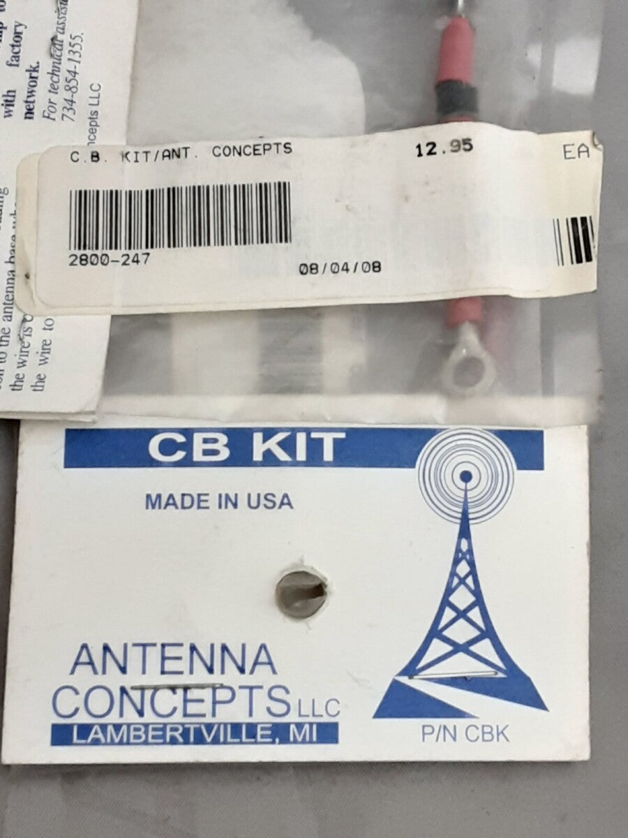 NEW Antenna Concepts 2800-247 CB Kit Whip Antenna Install. HARLEY BEFORE 2009