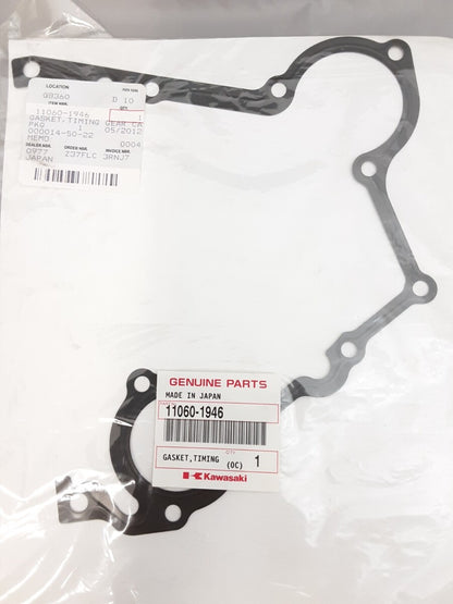 NEW GENUINE KAWASAKI 11060-1946 GASKET, TIMING GEAR CASE Mule 2510 KAF95 2000-13