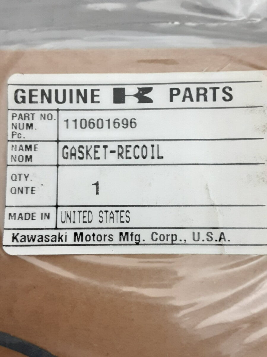 NEW GENUINE KAWASAKI 110601696 GASKET, RECOIL STARTER Bayou KLF300 Lakota KEF300
