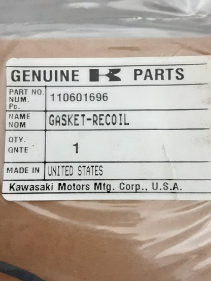 NEW GENUINE KAWASAKI 110601696 GASKET, RECOIL STARTER Bayou KLF300 Lakota KEF300