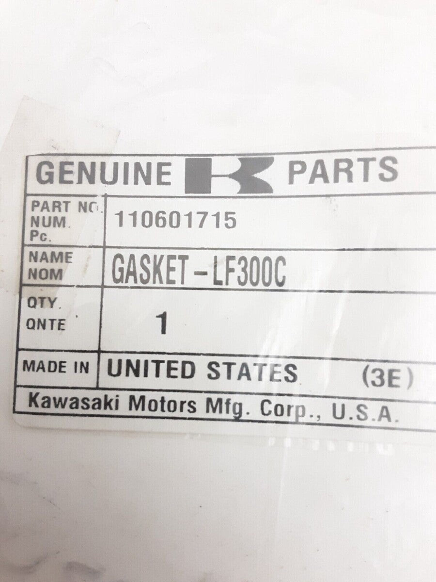 NEW GENUINE KAWASAKI 110601715 GASKET, CLUTCH COVER Bayou KLF300-C8-17 1996-2005