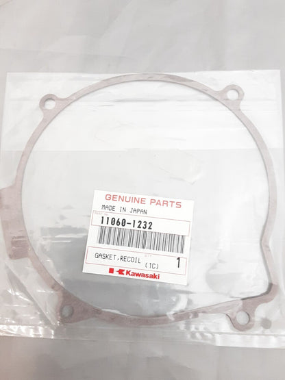 NEW GENUINE KAWASAKI 11060-1232 GASKET, RECOIL STARTER Bayou KLF300-C1 1989-1995