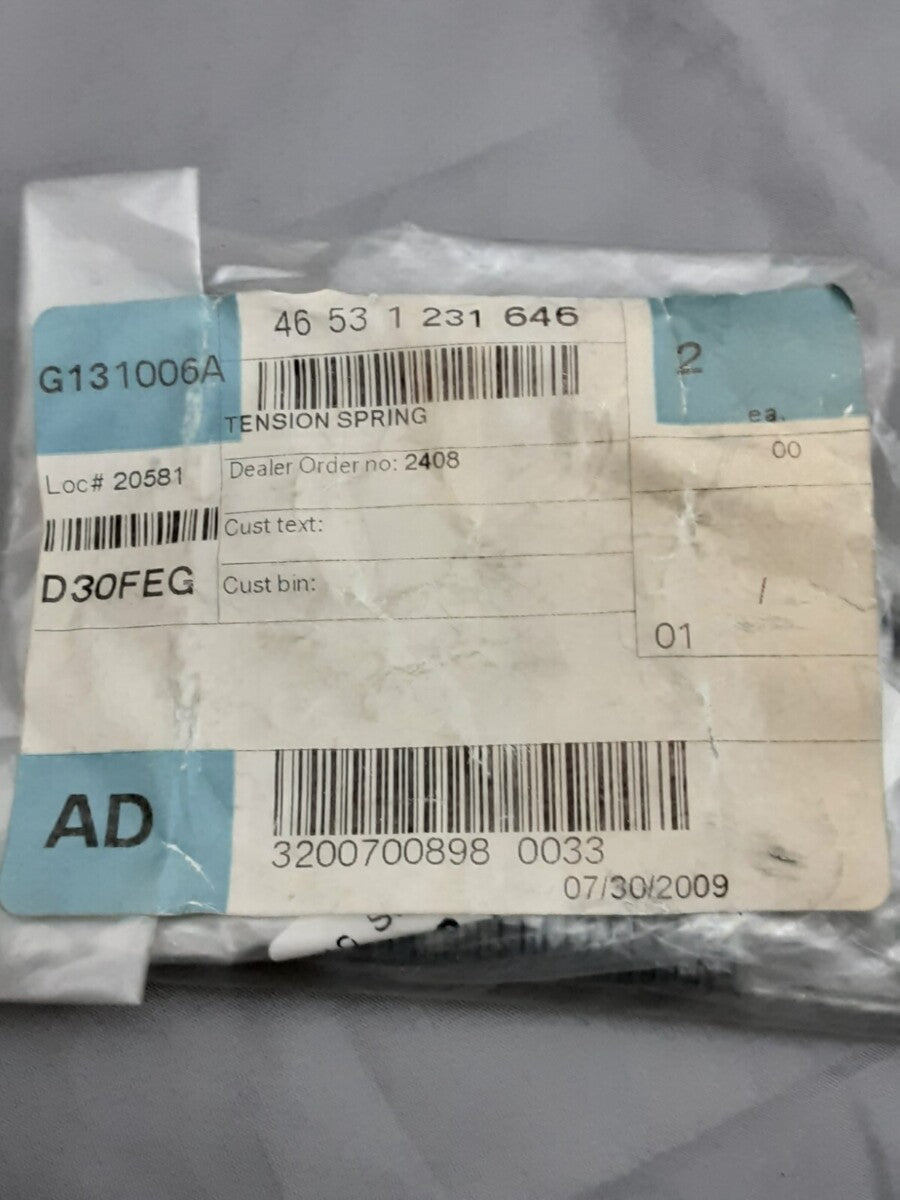 NEW GENUINE BMW 46531231646 TENSION SPRING R50 R60 R75 R80 R90 R100