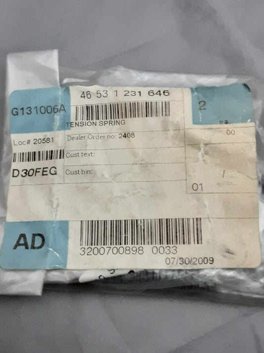 NEW GENUINE BMW 46531231646 TENSION SPRING R50 R60 R75 R80 R90 R100