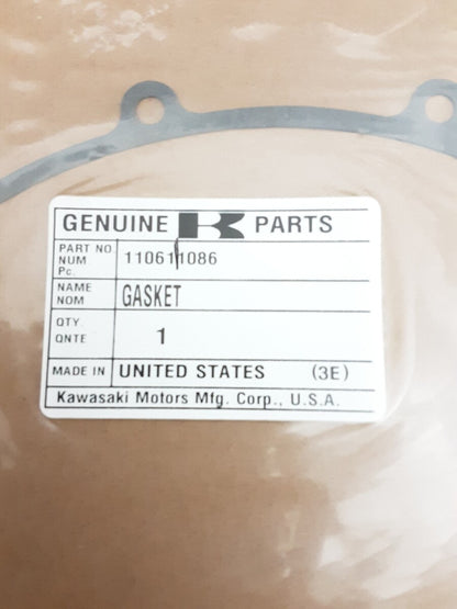 NEW GENUINE KAWASAKI 11061-1086 GASKET, GENERATOR COVER Prairie KVF360 2003-2012