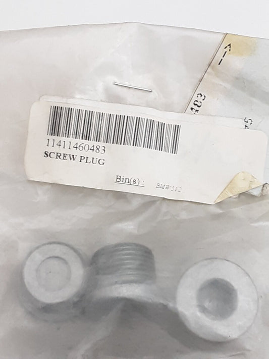 NEW GENUINE BMW 11411460483 SCREW PLUG K100 K75 K1 K1100 R1100 R85 K1200 R1200