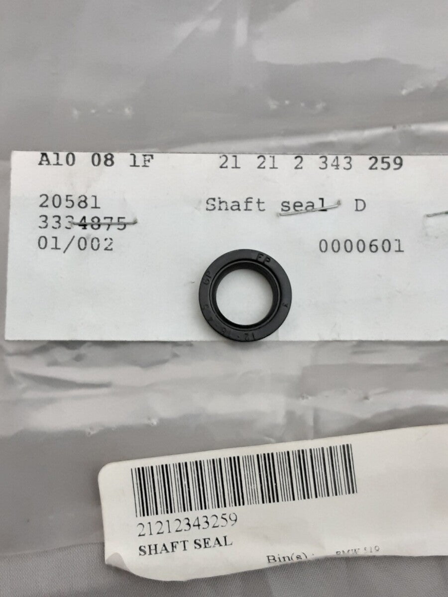 NEW GENUINE BMW 21212343259 SHAFT SEAL Dakar F650 F800 Xchallenge Xcountry G650