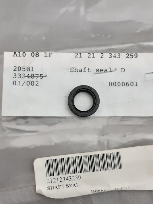 NEW GENUINE BMW 21212343259 SHAFT SEAL Dakar F650 F800 Xchallenge Xcountry G650